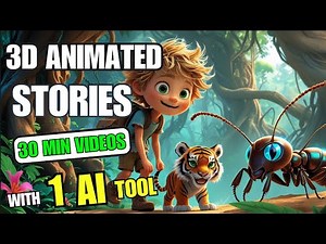 How to Create Long 3D Animated Kid Stories with 1 AI Tool