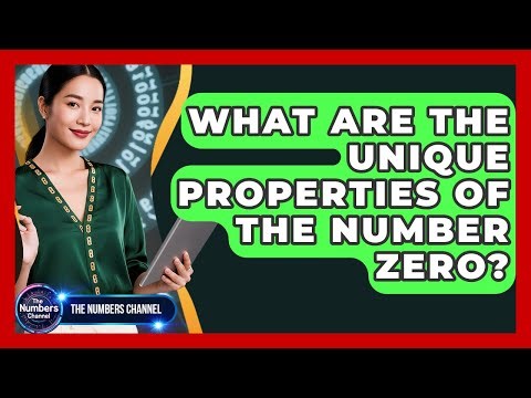 What Are The Unique Properties Of The Number Zero? - The Numbers Channel