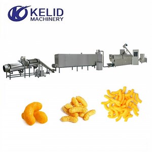 [Hot Item] Corn Sticks Bars Puffs Extruded Snacks Making Machine