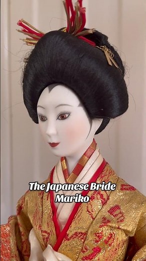 Porcelain Doll Mariko 🌸The Japanese Bride by Franklin Heirloom Dolls