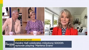 14 reactions · 4 comments | Soap star Deidre Hall is marking an incredible milestone with her 5000th episode on 'Days of Our Lives'. Deidre reflects on her nearly five decades on the show, opens up about her favourite storylines and the commitment of her Canadian fans. | The Morning Show | Facebook