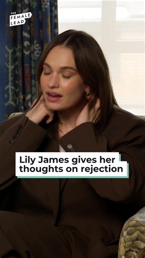 Playing this on loop. Tag someone who might need to hear Lily James' words of wisdom right now. Watch the full interview on our YouTube channel now: https://youtu.be/rIFqf0lwhv0 | The Female Lead