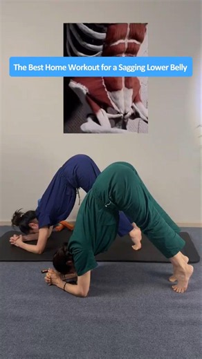Lower Belly Dropping Down? Try This 1-Minute Home Core Exercise Every Day