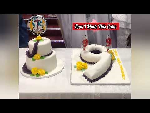 New Tricks on How to Cover Number 6 & 9 Cake with Fondant/ Number Cake Full Video Tutorial