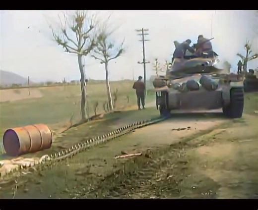 Happy Friday, got a nice weekend video for you, Korean War M-24 Chaffee recovery, with Shermans & ARV, video has sound and has been colourized ...... | Tankers