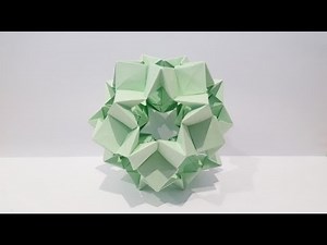 Origami Ball Tutorial (How to fold)