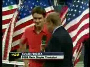 US Open 2008 Final - Ceremony - video Dailymotion