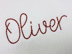 Script FONT Bare Stitch Hand Stitch Effect Alphabet Monogram Machine Embroidery Designs Bean Stitch Letters and Numbers Sizes 0.9 to 2 in BX - Etsy