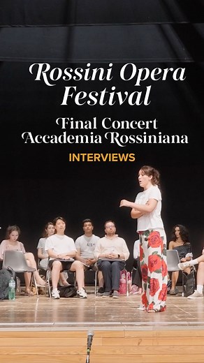 OperaVision on Instagram: "Before the curtain rises 🎭 Meet soprano @gretadoveri and tenor @_aldosartori_ at the @rossinioperafestival’s 2025 Accademia Rossiniana. They share their journey, their passion, and what it means to sing Rossini today. Watch them tonight, alongside 17 other talented singers, as they take the stage for their final concert streamed LIVE from Pesaro. 🔔 Concert: Tonight, Mon 21 July at 20:30 CET ➕ Full cast, program and insights on OperaVision.eu"