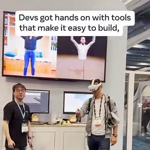 5.3M views · 26K reactions | At GDC, devs are getting hands on and learning more about Presence Platform, Building Blocks and XR Simulator - come by to see for yourself! ✨ Check out the best practices for building for Meta Quest and tips for what to do once you’ve published, all at the Meta Quest Developers blog. https://ocul.us/3TrW2RA #MetaGDC #GDC2024 | Meta Horizon Developers | Facebook
