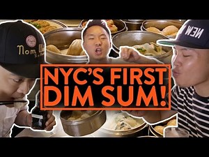 CLASSIC DIM SUM PARLOR! - Nom Wah NYC - Fung Bros Food