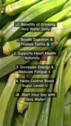 4 Surprising Okra Water Benefits You Need To Know!