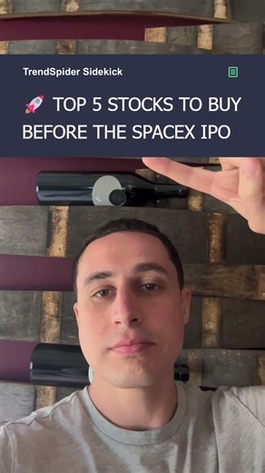 5 Stocks To Buy Before The SpaceX IPO 🚀