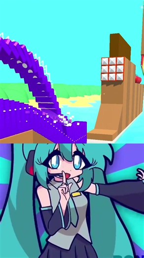 level 317/K!R@DR!FT☆mikuHatsune& HIMITSU Miku DA YO HATSUNE MIKU#viralshorts #anime #voiceeffects