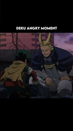 Deku angry moment ☠️ #myheroacademia#edit#amv#mha#bnha#anime