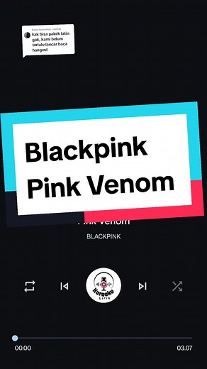 Pink Venom Karaoke Lyrics