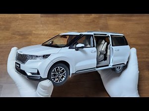 1:18 Diecast model car/KIA Carnival 2022 review [Unboxing]