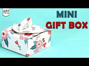 How to Make a Mini Gift Box | Cute & Easy DIY Gift Box Tutorial