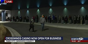 Line wraps around building as Crosswinds Casino opens in Park City