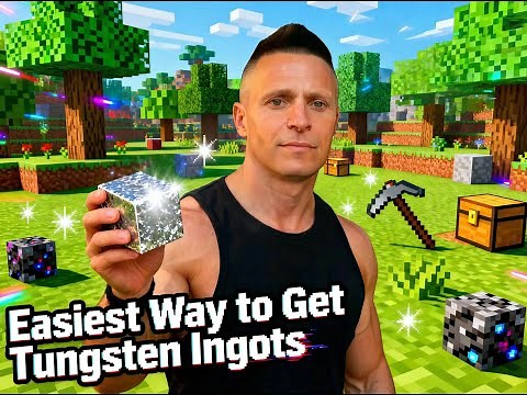 The Best & Easiest Way to Get Tungsten Ingots! | Minecraft MC Eternal | Let’s Play Tutorial Ep.67