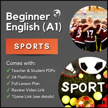 Sports - Beginner ESL/ELL for All Ages (A1)
