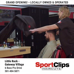 Sport Clips Haircuts of Little Rock - Gateway Village is opening July 24th! Located next to Chick-Fil-A & Waldo's Chicken! | Sport Clips Haircuts