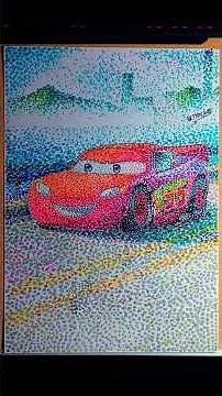 Cómo dibujar a RAYO MCQUEEN rápido y simple #arte