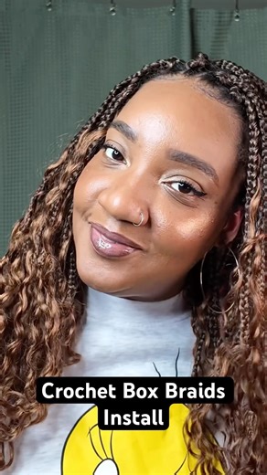 Crochet Box Braids ft Toyotress #crochetbraids #protectivestyles #boxbraids #braids