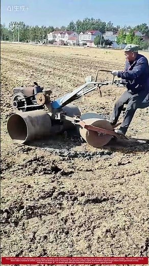 Smart Farmer Modifies His Tractor to Quickly Compact Soil