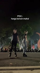 ngeroda aja deh #inlineskating #rollingskate #fyp | harga sepatu roda
