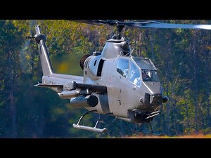 Skysoldier AH-1F Cobra and UH-1H “Huey @ WWII Heritage Day 2022