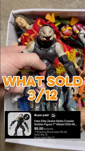 What Sold #halo #videogames #actionfigures #pokemon #anime