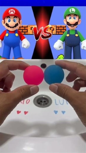 Mario vs Luigi 🔥 Who Is Stronger? Ultimate Brother Battle! 🍄#Mario #Luigi #shorts