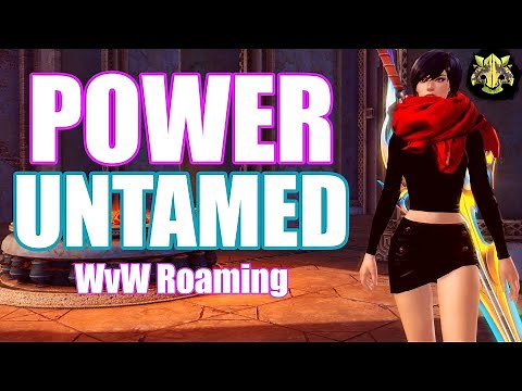 GW2 - WvW Roaming Power Untamed - Guild Wars 2 Build - Ranger Gameplay End of Dragons