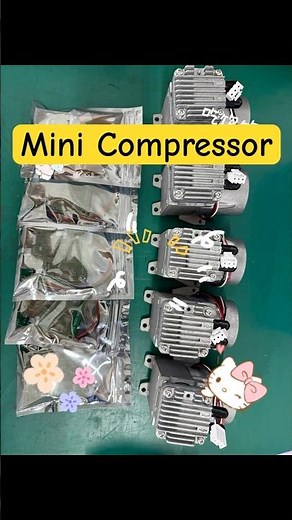 24V Mini Compressor | Aluminum Alloy, 7bar, 45L/min | Compact High-Pressure Pump