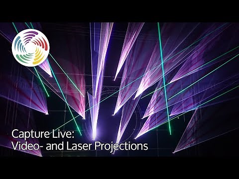 Capture Live: Video- and Laser Projections