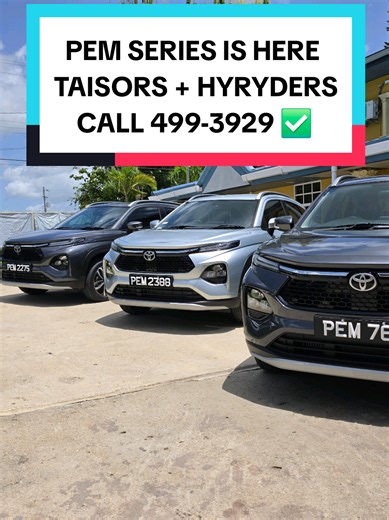 2026 Toyota Hyryder & Taisor PEM Series — Available Now