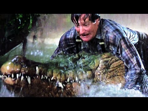 Robin Williams kämpft mit einem Alligator | Jumanji | German Deutsch Clip