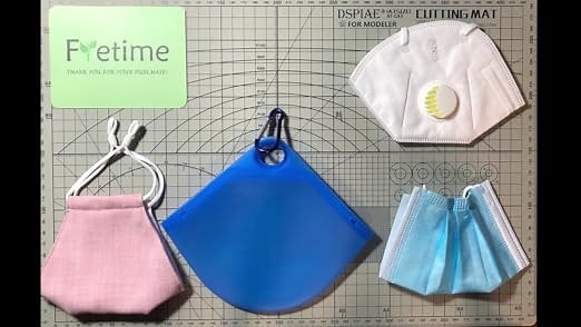 Silicone Face Mask Storage Bag with Hooks