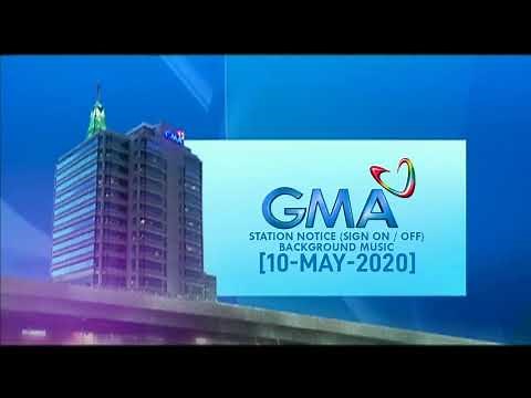 GMA Network: Station Notice (Sign On / Off) BGM [10-MAY-2020]