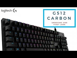 The Most Expensive Gaming Keyboard - Logitech G512 Carbon 💸