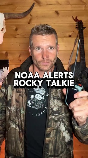 3.1K views · 405 reactions | Many GMRS radios include a built-in NOAA weather channel for emergency alerts. To access it on the Rocky Talkie: Hold the channel flipper forward for 2 seconds to unlock. Then hold the Volume Up button for 2 seconds. You’ll instantly get NOAA weather updates wherever you are. | Rob Benson | Facebook