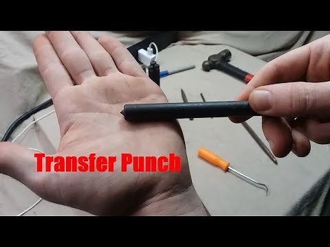 The Proper Use Of A Transfer Punch