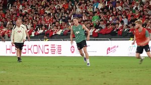 194K views · 6.8K reactions | #Liverpool held open training in front of thousands of fans at the newly opened Kai Tak Stadium in Hong Kong, China, on Thursday. ️The 50,000-seat stadium will host its first football match between European clubs when the #PremierLeague champions takes on ⚫️AC Milan on Saturday. Liverpool's squad featured all major new signings, including Florian Wirtz, Giorgi Mamardashvili, Jeremie Frimpong and Milos Kerkez. #LFC | CGTN Sports Scene | Facebook