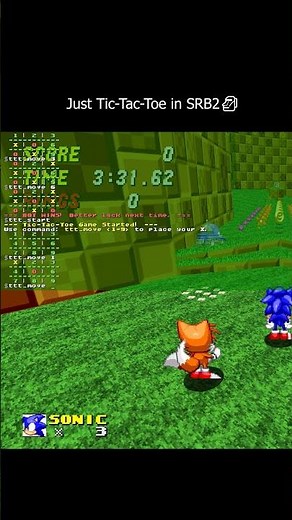 Sonic Robo Blast 2 - Tic Tac Toe!