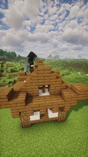 Small Japanese House 🏠 #minecraft #shorts