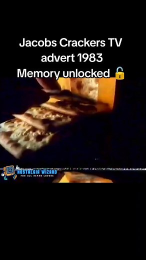 Jacobs Crackers TV advert 1983 Memory unlocked 🔓 #jacobs #crackers #tv #advert #nostalgia #80s #childhood #jacobcracker #cheese #retro | Nostalgia Wizard