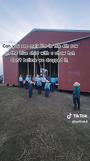 Amish Barn Raising: The Incredible Move