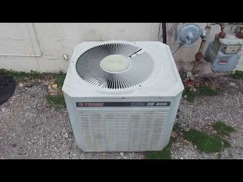 1990 Trane XE 800 Straight Cool Unit