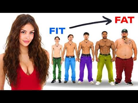 Blind Dating Guys from Fit to Fat